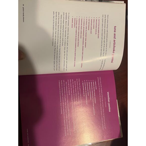 Giada's Family Dinners Giada De Laurentiis Food Network Italian Cookbook - Picture 4 of 8